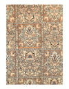 Fine Hand Knotted Art Silk Vintage Tabriz Design Design 6' X 9'