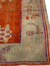 Fine Hand knotted Vintage Khotan rug 4'4'' X 7'1''