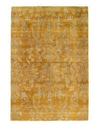 Fine Hand Knotted Modern Rug 6' X 9'