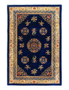 Navy Blue Chinese Vintage Peking 6' X 9'1''