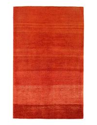 Red Fine Persian Gabbeh 4'7" X 7'5"