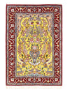 Persian Isfahan Hand-Knotted Silk & Korker Wool Rug - 3'5" x 5'3"