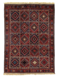 Red Persian yalameh 6'7" X 9'1"