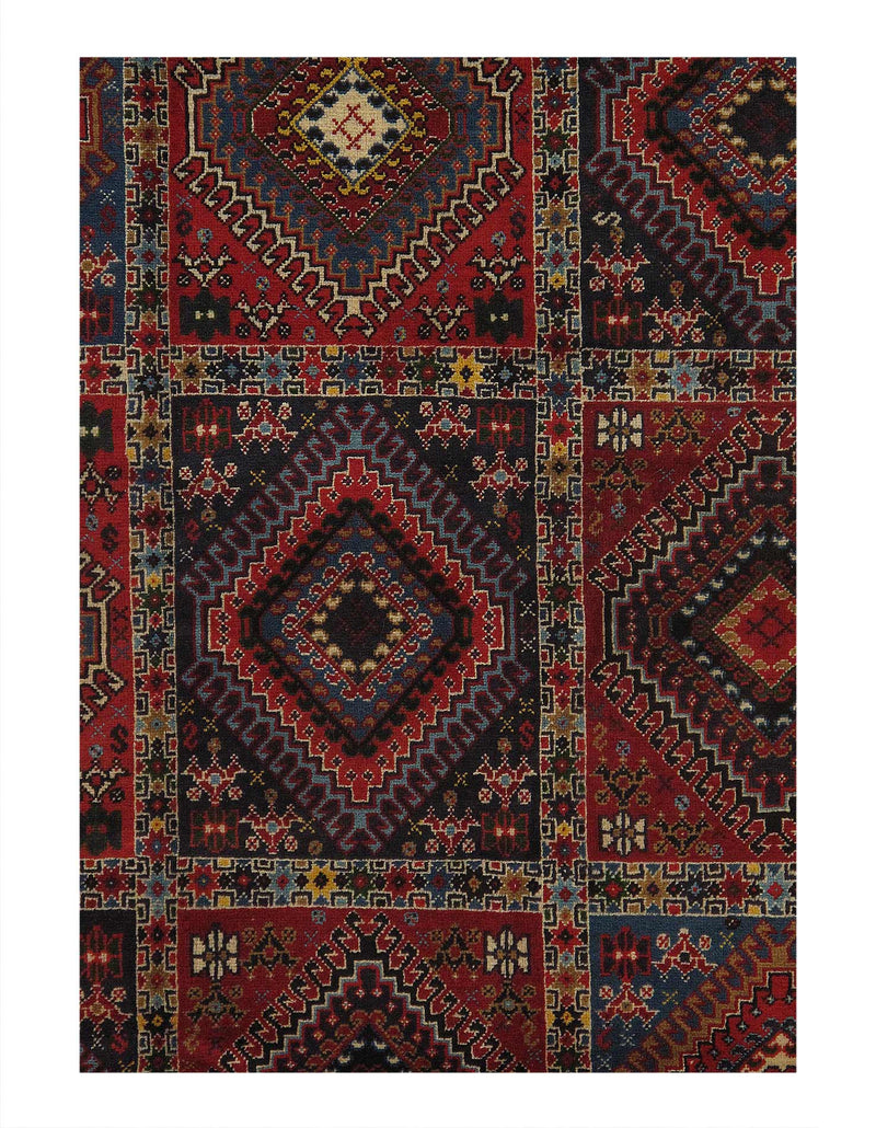 Red Persian yalameh 6'7" X 9'1"