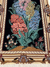 Fine Hand Knotted silk & wool Isfahan 2'8'' X 3'11''