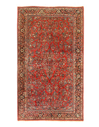 Persian Hand knotted Antique sarouk 10'3'' X 17'5''