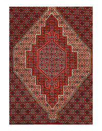 Fine Hand Knotted Persain Bidjar 4'1'' X 5'3''