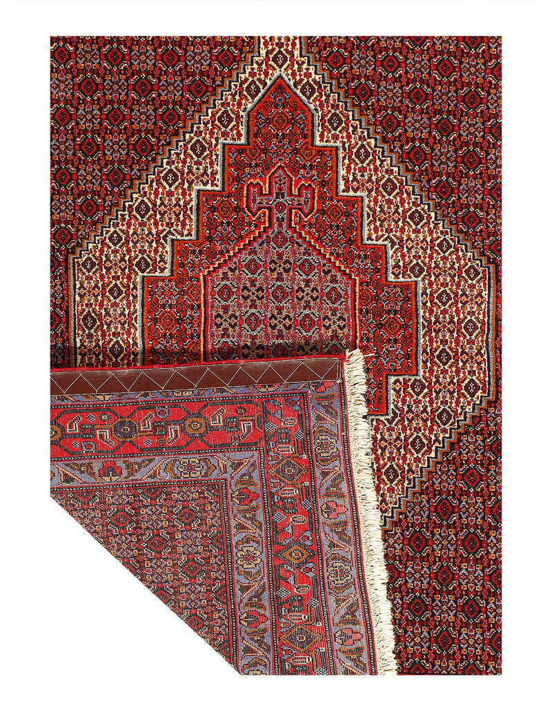 Fine Hand Knotted Persain Bidjar 4'1'' X 5'3''