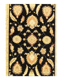 Hand-Knotted Farahan Area Rug - 4'2" X 6'1"