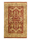 Hand Knotted Tabriz Design Rug - 4' x 6'