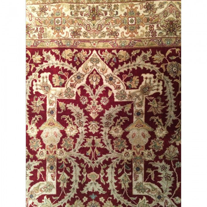 Hand Knotted Tabriz Design Rug - 4' x 6'