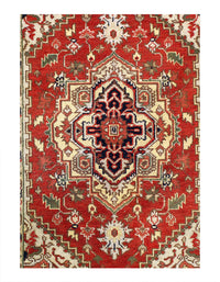 Fine Hand Knotted Persain Serapi design 3'11'' X 5'11''