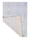 Light Blue Modern silk & wool 3'11'' x 5'9''