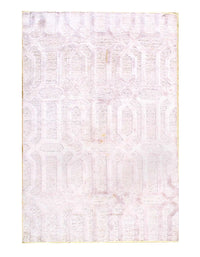 Fine Hand Knotted Modern rug 3'9'' X 5'6''