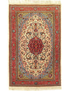 Fine Hand Knotted Persian sarouk 3'7'' X 5'8''