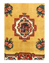 Gold Persian Bakhtiari Square 4' 5'' X 4' 5''