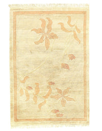 Fine Hand Knotted Modern Rug 4'1'' X 5'11''