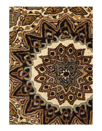 Fine Hand Tufted tabriz rug 3'6'' X 5'6''