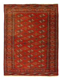 Rust Russian Turkman rug 4'.9'' x 6'.4''