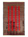 Fine Hand Knotted Bokara Rug 4'2'' X 6'2''