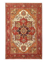 Fine Hand Knotted Persian serapi design 5'11'' X 8'11''