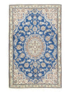 Fine Hand Knotted Persian silk & wool Nain 2'9'' X 4'7''