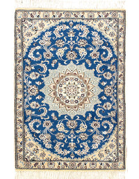 Light Blue Persian Nain 2'.11'' x 4'.5''