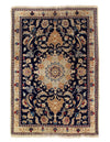 Navy Blue Persian Nain 3' X 4'5''