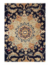 Navy Blue Persian Nain 3' X 4'5''