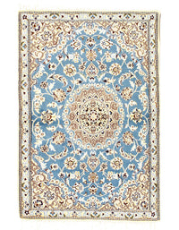 Fine Hand Knotted Persian Nain 2'11'' X 4'5''