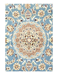 Fine Hand Knotted Persian Nain 2'11'' X 4'5''