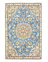 Fine Hand Knotted Persian Nain 2'11'' X 4'6''