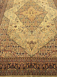 Fine Hand Knotted Tabriz Design design 6'6'' X 10'3''