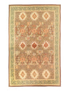 Light Brown Fine Hand Knotted Aubusson Rug 14'3'' X 18'3''