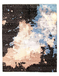 Fine Hand Knotted V.silk Modern rug 7'11'' X 9'9''