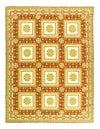 Handwoven Vintage Needlepoint Flat Weave Rug 8'8'' X 11'7''