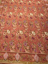 Handwoven Vintage Needlepoint Flat Weave Rug 6'7'' X 9'4''