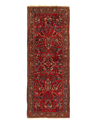 Persian Hand Knotted Antique sarouk 2'6'' X 6'6''