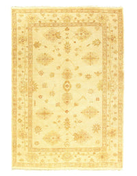 Fine Hand Knotted Oushak design 6'4'' x 9'