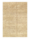 Beige Indo Tabriz Design Rug 5'5" X 8'