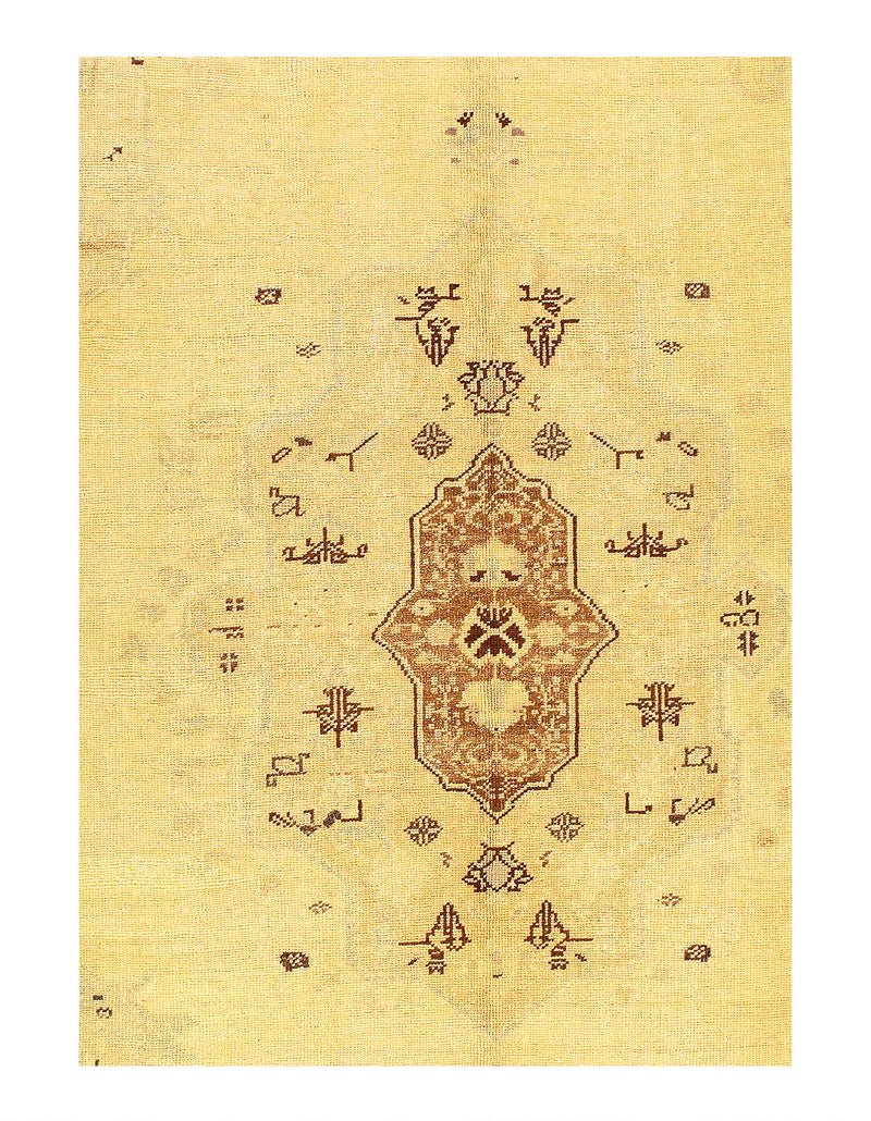 Beige Antique Oushak 6' X 9'