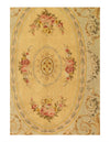 Fine Hand Knotted Savonnerie rug 5'11'' X 8'11''