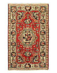 Fine Hand Knotted Persian Vintage Bakhtiari Rug 5'4'' X 8'11''