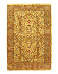 Fine Hand Knotted Persian Tabriz Design design 6' X 8'11''