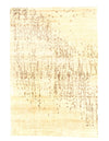 Ivory Modern Bamboo silk rug 6' X 9'