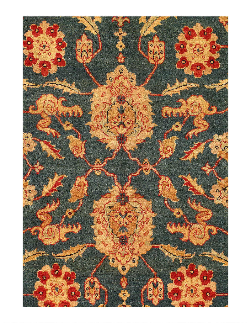 Fine Hand Knotted Agra rug 7'11'' X 10'4''