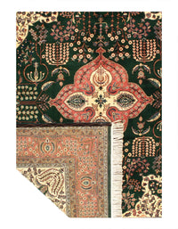 Fine hand Knotted Pak Tabriz Design design 8'1'' X 10'1''