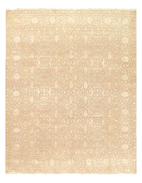 Indo Tabriz Design Hand-Knotted silk&wool - 8' X 10'