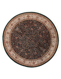 Fine Hand Knotted round Agra 8'2'' X 8'2''