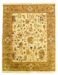 Fine Hand Knotted Oushak design 7'11'' X 9'11''